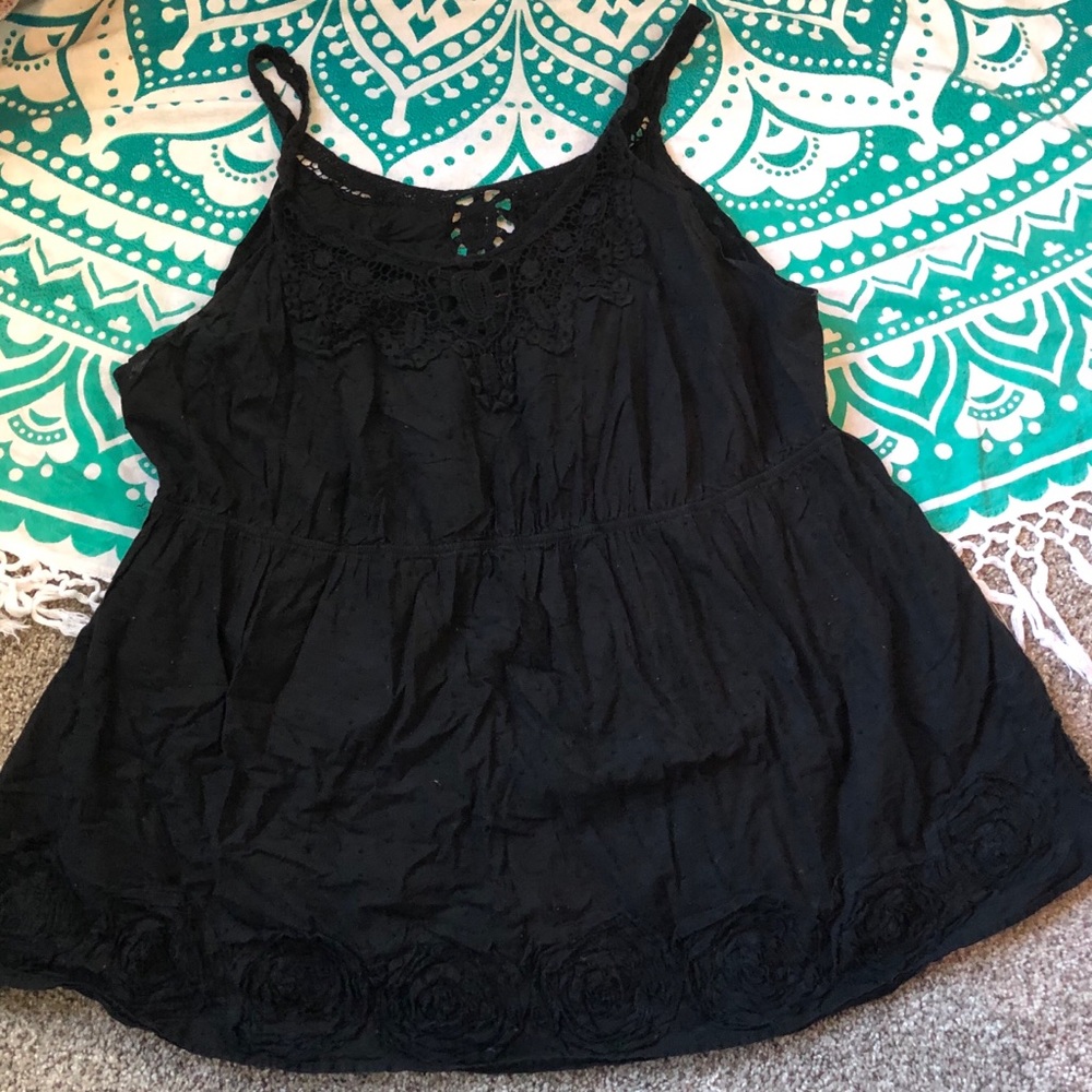 Torrid Crochet Spaghetti Strap Top